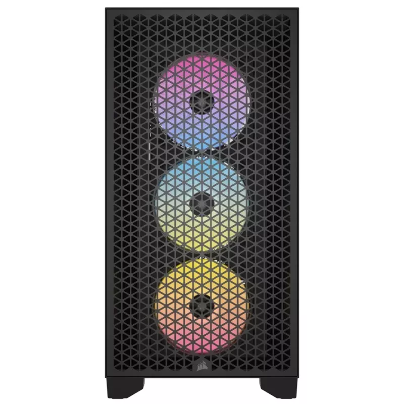 CORSAIR Mid-tower Κουτί PC - 3000d RGB Airflow - Μαύρο
