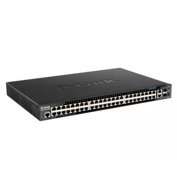 D-Link DGS-1520-52MP Managed L3 Gigabit Ethernet (10/100/1000) Power over Ethernet (PoE) 1U Μαύρο