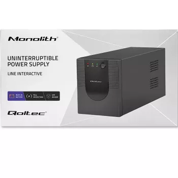 Qoltec 53777 UPS Line-Interactive 2 kVA 1200 W 4 πρίζες AC