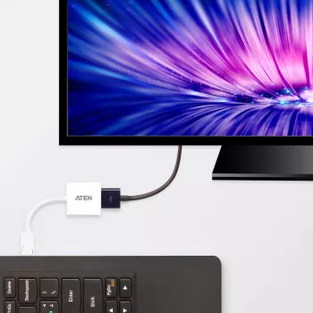 Μετατροπέας DisplayPort σε HDMI ATEN, PC: έως UXGA / HDTV: έως 1080i,1080p