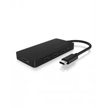 ICY BOX IB-HUB1429-CPD USB 3.2 Gen 2 (3.1 Gen 2) Type-C 10000 Mbit/s μαύρο