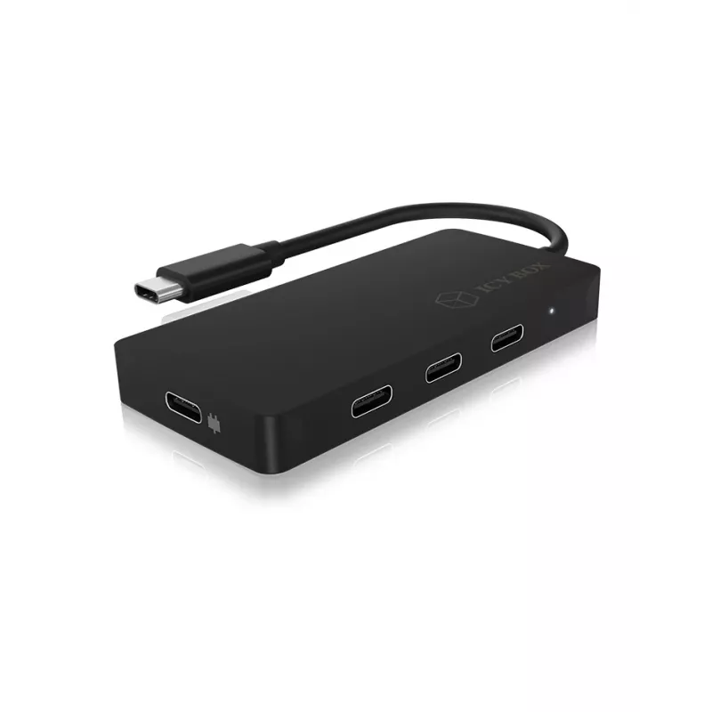 ICY BOX IB-HUB1429-CPD USB 3.2 Gen 2 (3.1 Gen 2) Type-C 10000 Mbit/s μαύρο