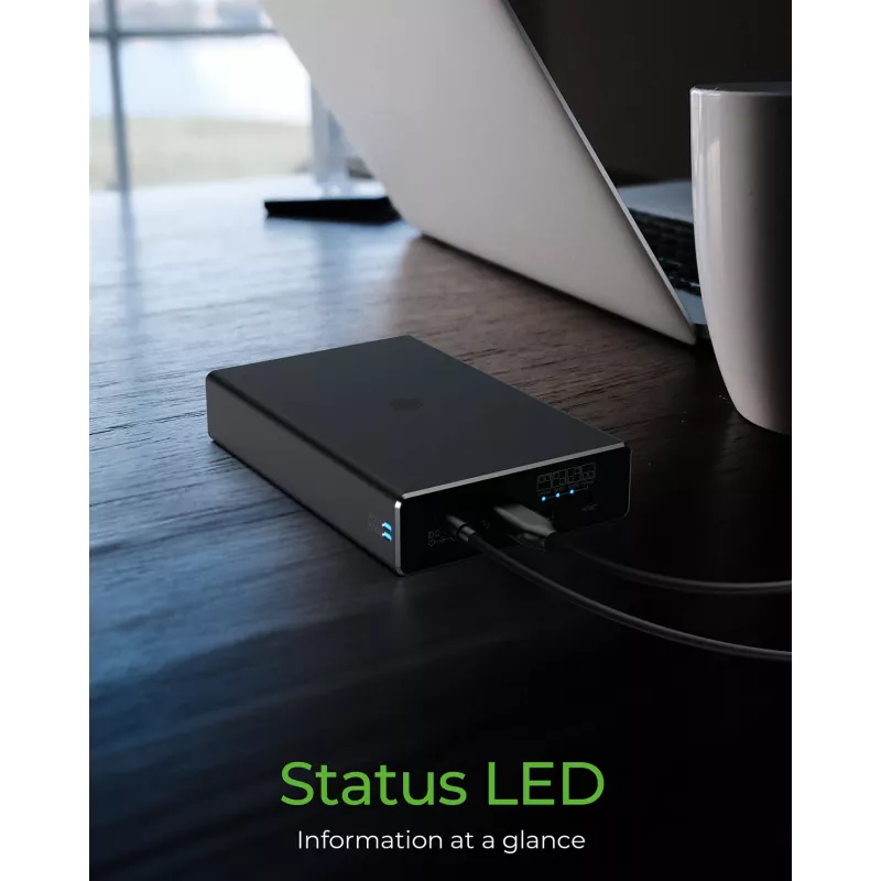 ICY BOX Θήκη RAID για 2x HDD/SSD USB 3.2 Gen 2 Type-C® / Type-A Διεπαφή