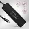 Axagon HUE-C1C 4x USB 5Gbps TRAVEL Hub, USB-C Power IN, 19 cm USB-C Καλώδιο