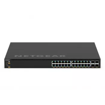 NETGEAR GSM4328-100AJS Managed L3 Gigabit Ethernet (10/100/1000) Power over Ethernet (PoE) 1U Μαύρο