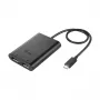 i-tec USB-C Dual 4K Προσαρμογέας βίντεο DisplayPort