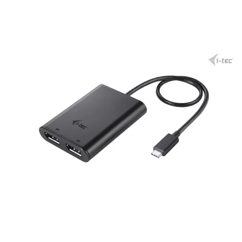 i-tec USB-C Dual 4K Προσαρμογέας βίντεο DisplayPort