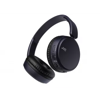 JVC HA-S36W-A-U ασύρματα ακουστικά, Bluetooth, multipoint, 35 ώρες αναπαραγωγής, ενσωματωμένο μικρόφωνο, USB-C, μπλε