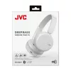 Ακουστικά JVC Deep Bass Bluetooth On Ear Λευκό