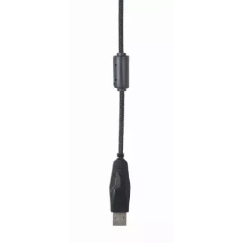 Ενσύρματο ποντίκι gaming USB GEMBIRD MUS-UL-02 — Αμφιδέξιο, 2400 DPI, 6 κουμπιά, Μαύρο