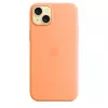 Apple Θήκη σιλικόνης με MagSafe για iPhone 15 Plus Sorbet Orange