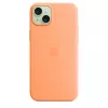 Apple Θήκη σιλικόνης με MagSafe για iPhone 15 Plus Sorbet Orange
