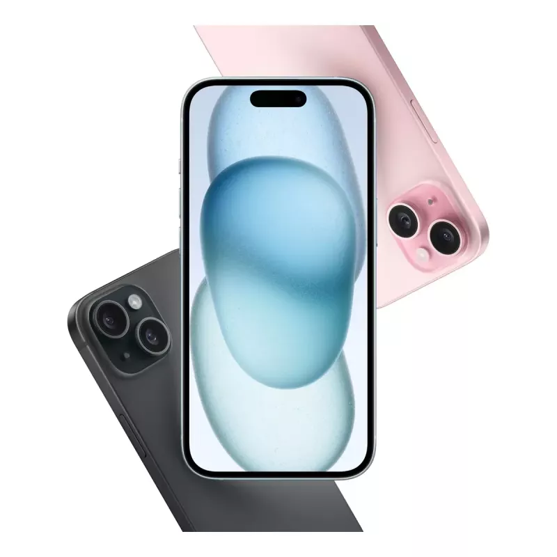 Smartphone Apple iPhone 15 6,1 inch 256GB μαύρο