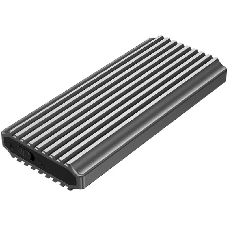 GEMBIRD EE2280-U3C-03 εξωτερική θήκη SSD M.2 NVMe/SATA, USB 3.1 Gen 2 (10 Gbit/s), USB Type-C, RGB, αλουμίνιο