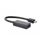 Καλώδιο Mini DisplayPort σε HDMI Gembird A-MDPM-HDMIF4K-01 0,15 m, 4K, μαύρο