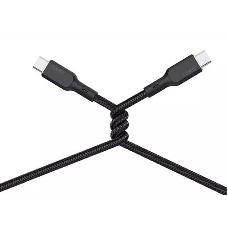 Καλώδιο USB AUKEY CB-KCC102 1,8 m USB-C μαύρο 0,48 Gbit/s