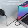 Καλώδιο USB AUKEY CB-KCC102 1,8 m USB-C μαύρο 0,48 Gbit/s