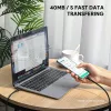 Καλώδιο USB AUKEY CB-KCC102 1,8 m USB-C μαύρο 0,48 Gbit/s
