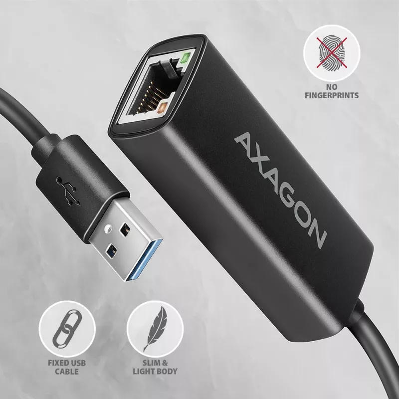 Axagon ADE-AR USB-A 3.2 Gen 1 - Προσαρμογέας Gigabit Ethernet, Realtek 8153