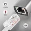 Axagon ADE-TXCA USB-C + USB-A 3.2 Gen 1 - Προσαρμογέας Gigabit Ethernet, Asix AX88179