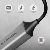 Axagon ADE-TXCA USB-C + USB-A 3.2 Gen 1 - Προσαρμογέας Gigabit Ethernet, Asix AX88179