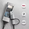 Axagon ADE-TXCA USB-C + USB-A 3.2 Gen 1 - Προσαρμογέας Gigabit Ethernet, Asix AX88179