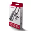 Axagon ADE-TXCA USB-C + USB-A 3.2 Gen 1 - Προσαρμογέας Gigabit Ethernet, Asix AX88179