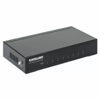Intellinet 8-Port Gigabit Ethernet Switch, μέγεθος desktop, μεταλλικό κουτί, IEEE 802.3az (Energy Efficient Ethernet)
