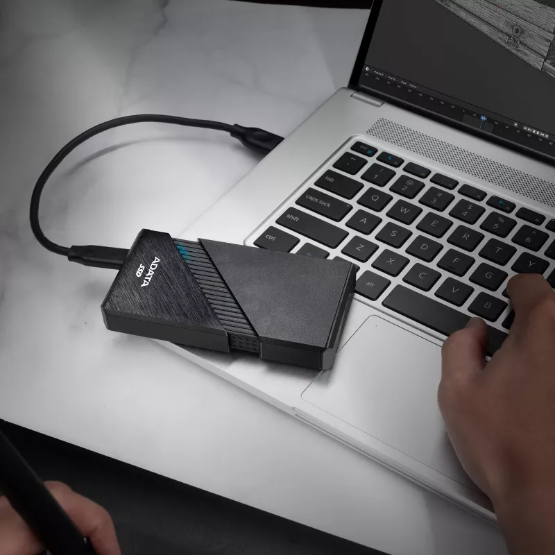 ADATA SE920 τεχνολογία Thunderbolt 1 TB USB Type-C 3.2 Gen 2 (3.1 Gen 2) μαύρο
