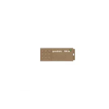 USB Stick GOODRAM UME3 64 GB, USB Type-A 3.2 Gen 1, ανάγνωση 60 MB/s, εγγραφή 20 MB/s, καφέ