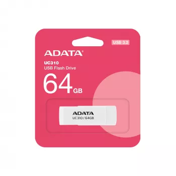 ADATA UC310 USB stick 64 GB USB Type-A 3.2 Gen 1 (3.1 Gen 1) λευκό