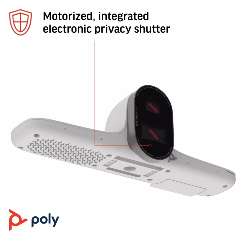 Smart Camera POLY Studio E70 20 MP 4K Ultra HD λευκή