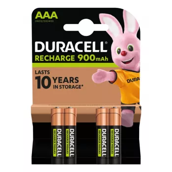 Duracell StayCharged AAA (4 τεμ.) επαναφορτιζόμενη μπαταρία νικελίου-μεταλλικού υδριδίου (NiMH)