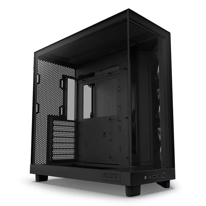 Κουτί PC NZXT H6 Air Flow Midi Tower Μαύρο