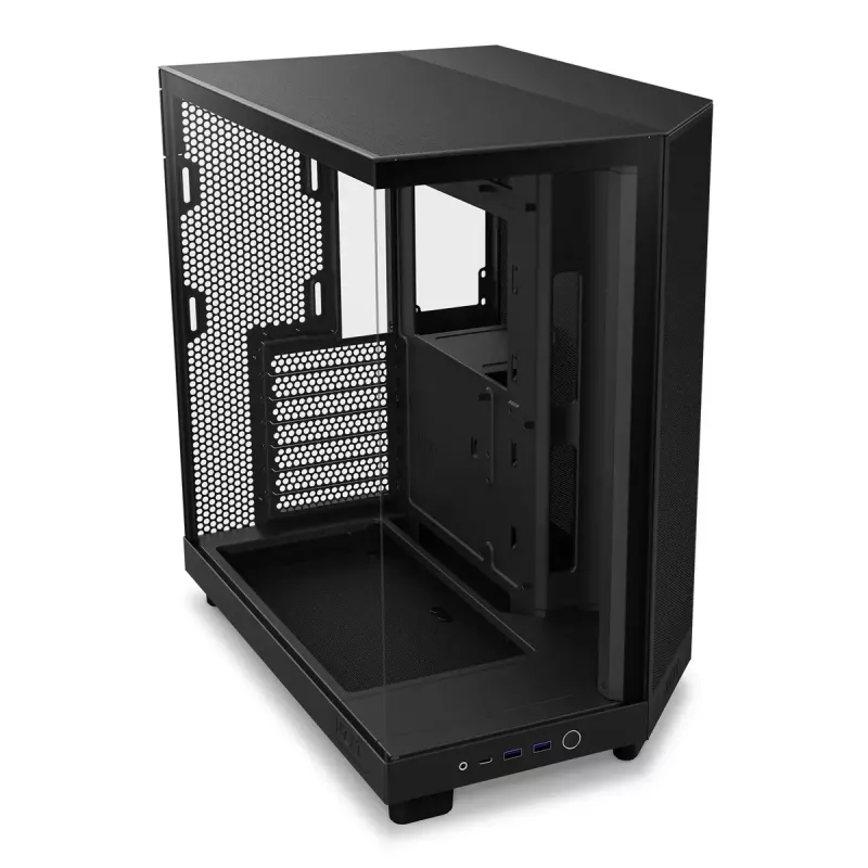 Κουτί PC NZXT H6 Air Flow Midi Tower Μαύρο