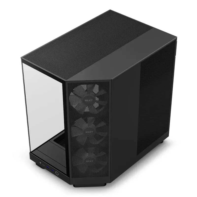 Κουτί PC NZXT H6 Air Flow Midi Tower Μαύρο