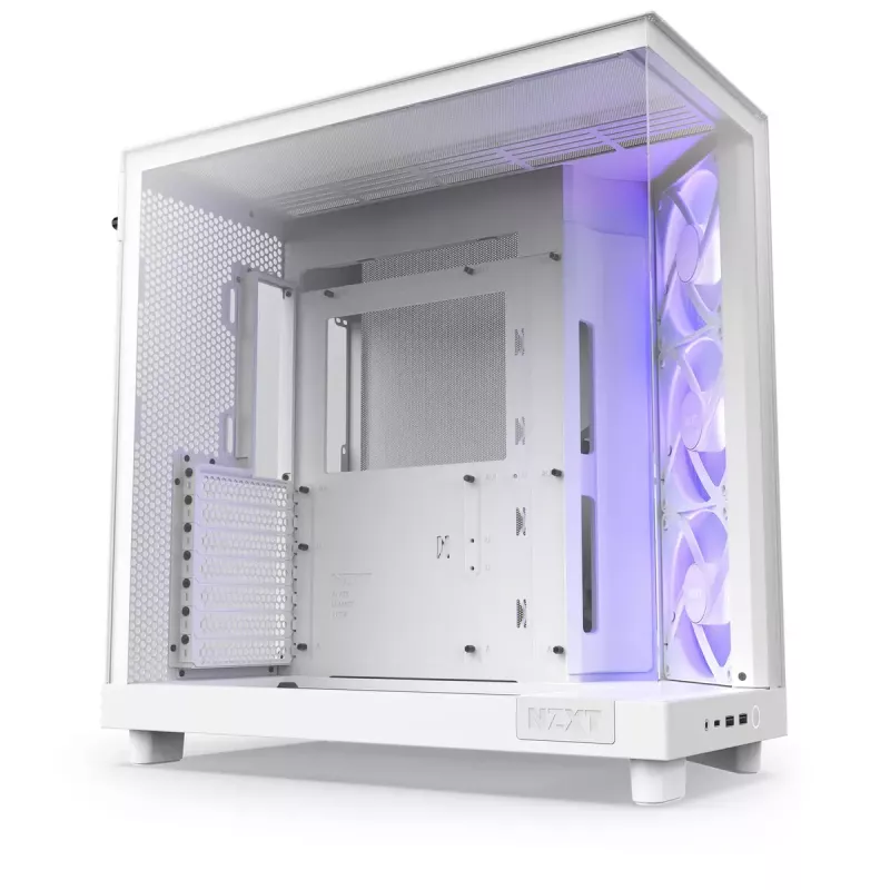 Κουτί PC NZXT H6 Air Flow Midi Tower Λευκό