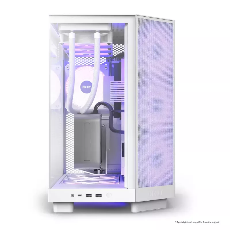 Κουτί PC NZXT H6 Air Flow Midi Tower Λευκό