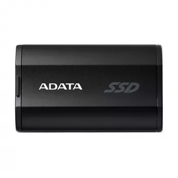 Φορητός SSD ADATA SD810 500 GB — USB Type-C, USB 3.2 Gen 2x2, 2000 MB/s, IP68, αλουμίνιο, μαύρος