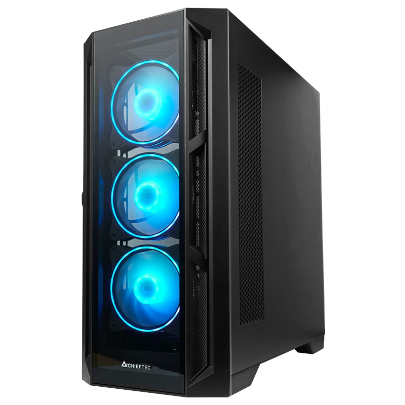 Chieftec APEX GA-01B-TG-OP ATX Midi Tower μαύρο