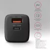Φορτιστής τοίχου Axagon ACU-PQ20 QC3.0 PD Type-C 20W Μαύρος