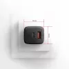 Φορτιστής τοίχου Axagon ACU-PQ20 QC3.0 PD Type-C 20W Μαύρος