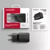 Φορτιστής τοίχου Axagon ACU-PQ20 QC3.0 PD Type-C 20W Μαύρος
