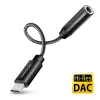 Axagon ADA-HC USB-C σε 3,5 mm jack – Hi-Res DAC προσαρμογέας ήχου, 384 kHz/32 Bit, Στερεοφωνικός