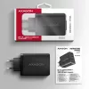 Axagon ACU-DPQ100 PD3.0 & QC 4+ THREE OUTPUTS Φορτιστής τοίχου 100W