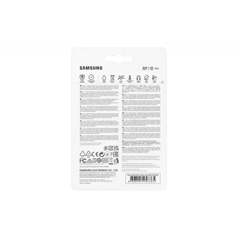 Μνήμη flash Samsung 64 GB SDXC UHS-I Class 3 PRO Ultimate