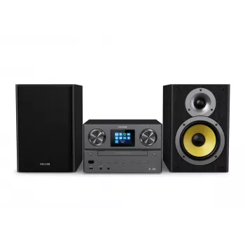 Philips TAM8905 Μουσικό σύστημα με Internet radio, DAB+, Bluetooth, CD, USB και Spotify Connect
