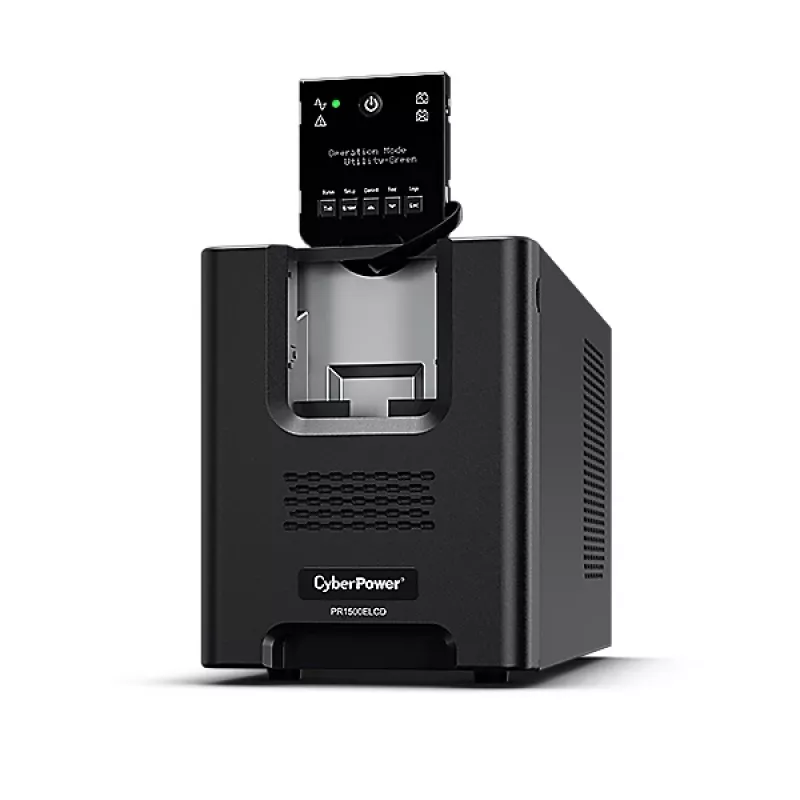 CyberPower PR1500ELCD uninterruptible power supply (UPS) Line-Interactive 1,5 kVA 1350 W 8 έξοδοι AC