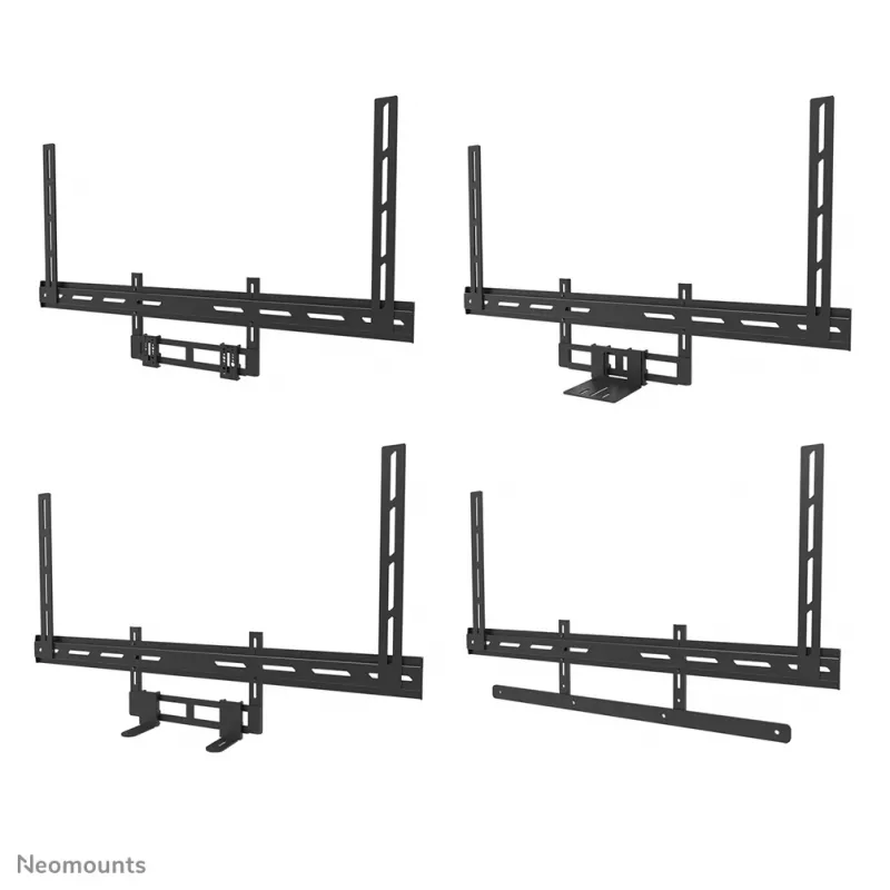 Neomounts AV2-500BL Κιτ Videobar 43-110 ίντσες - VESA - max. 10 kg - καθολικό