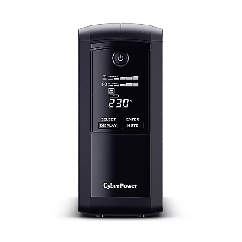 CyberPower VP700EILCD uninterruptible power supply (UPS) Line-Interactive 0,7 kVA 390 W 6 έξοδοι AC